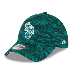 Athletics 2025 MLB Clubhouse 39THIRTY Flex Hat Green