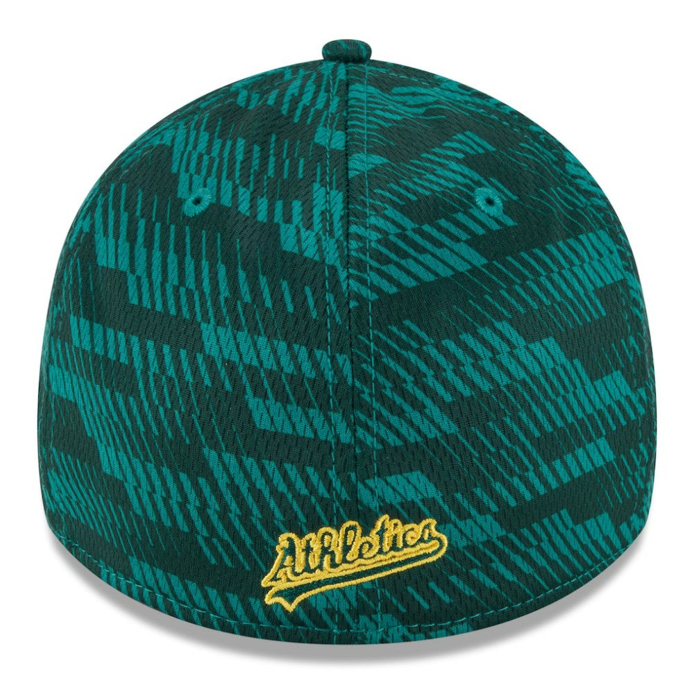 Athletics 2025 MLB Clubhouse 39THIRTY Flex Hat Green