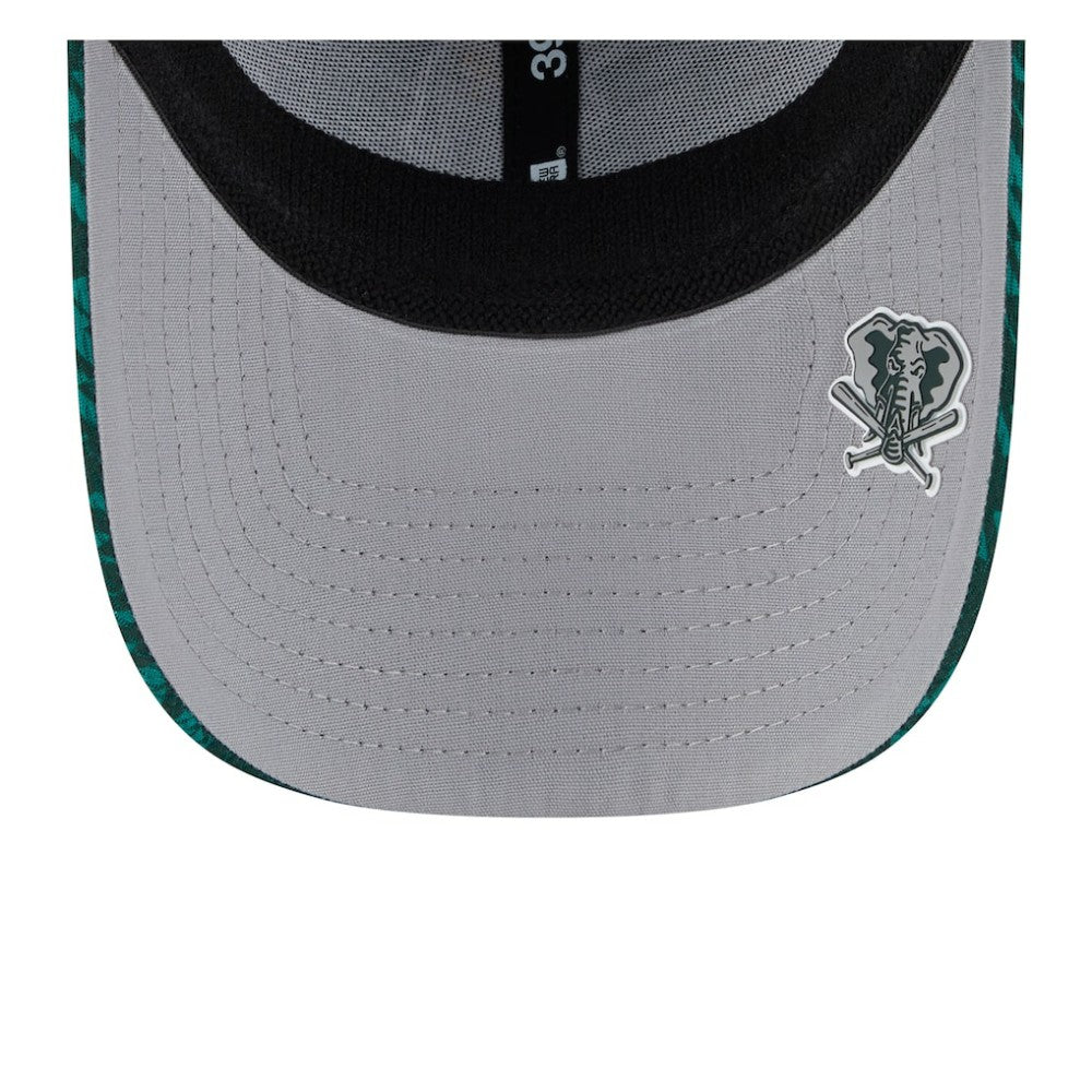 Athletics 2025 MLB Clubhouse 39THIRTY Flex Hat Green