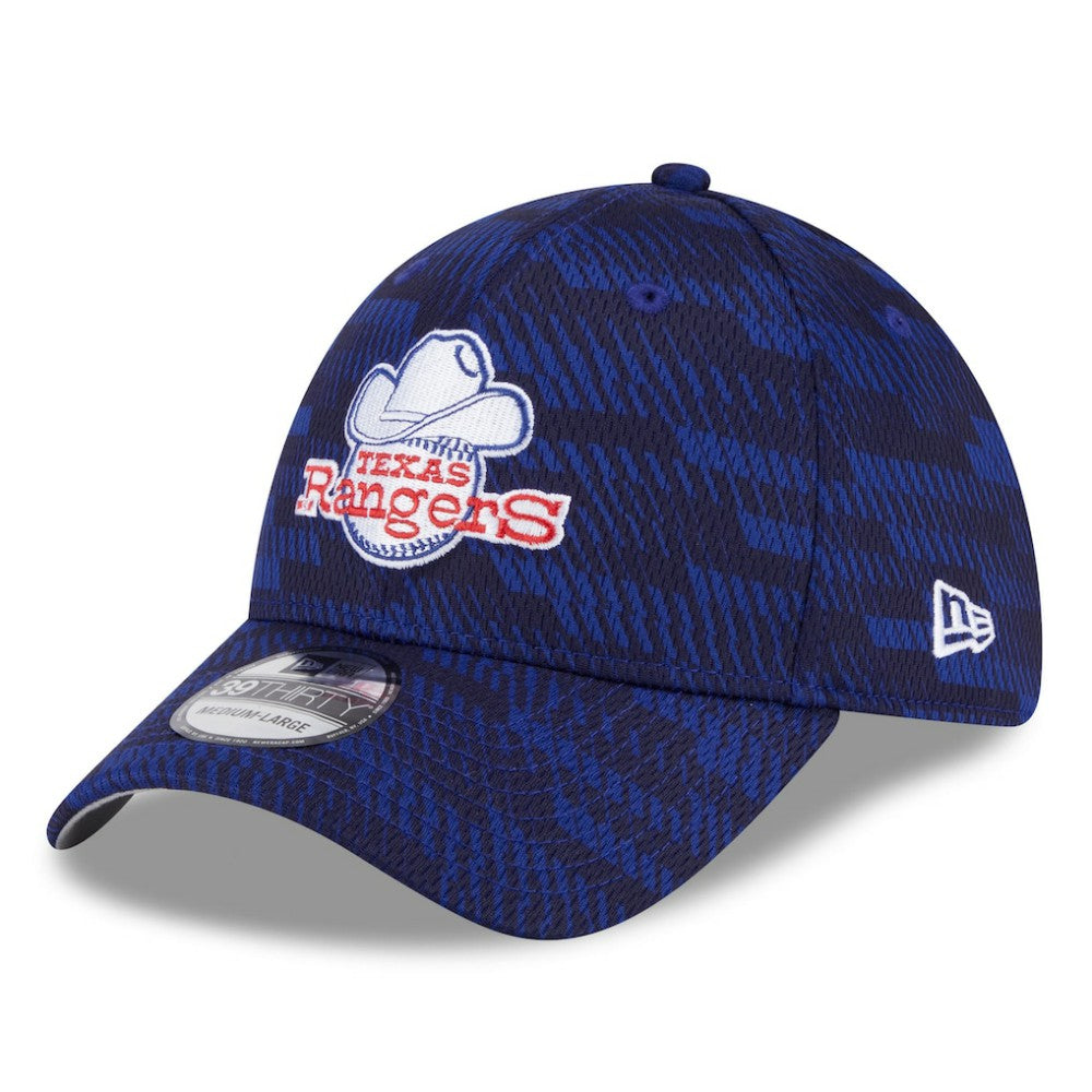 Texas Rangers 2025 MLB Clubhouse 39THIRTY Flex Hat Royal