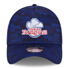 Texas Rangers 2025 MLB Clubhouse 39THIRTY Flex Hat Royal