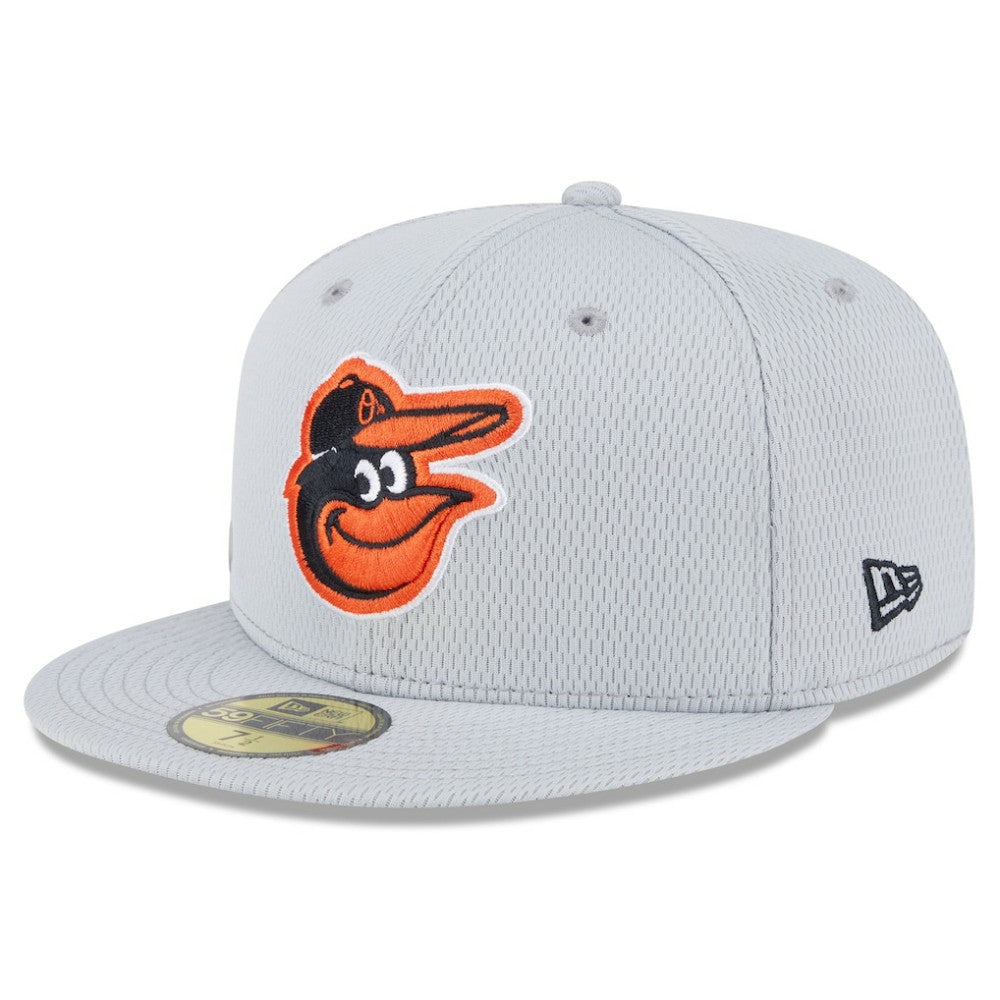 Baltimore Orioles 2025 MLB Clubhouse 59FIFTY Fitted Hat Gray