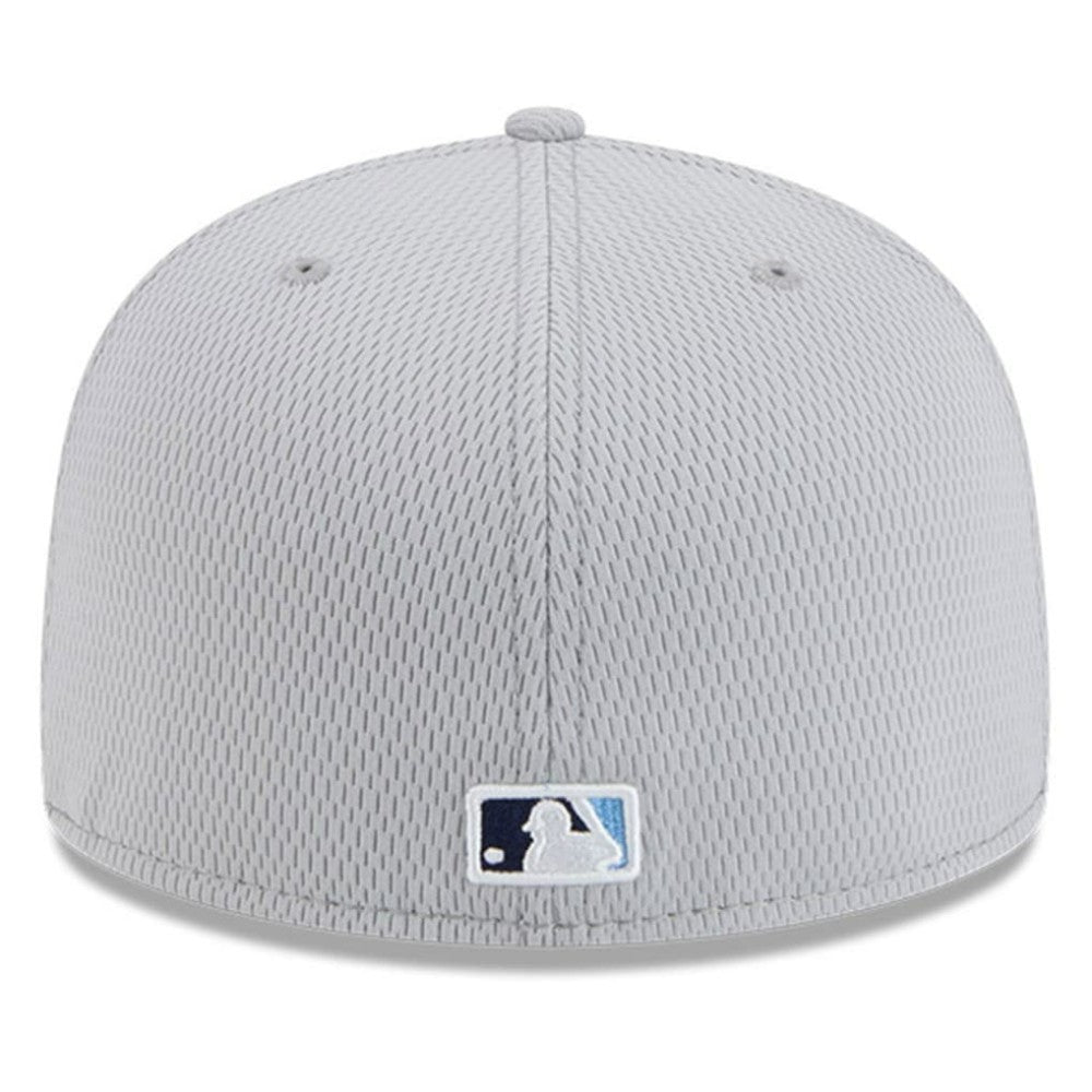 Tampa Bay Rays 2025 MLB Clubhouse 59FIFTY Fitted Hat Gray