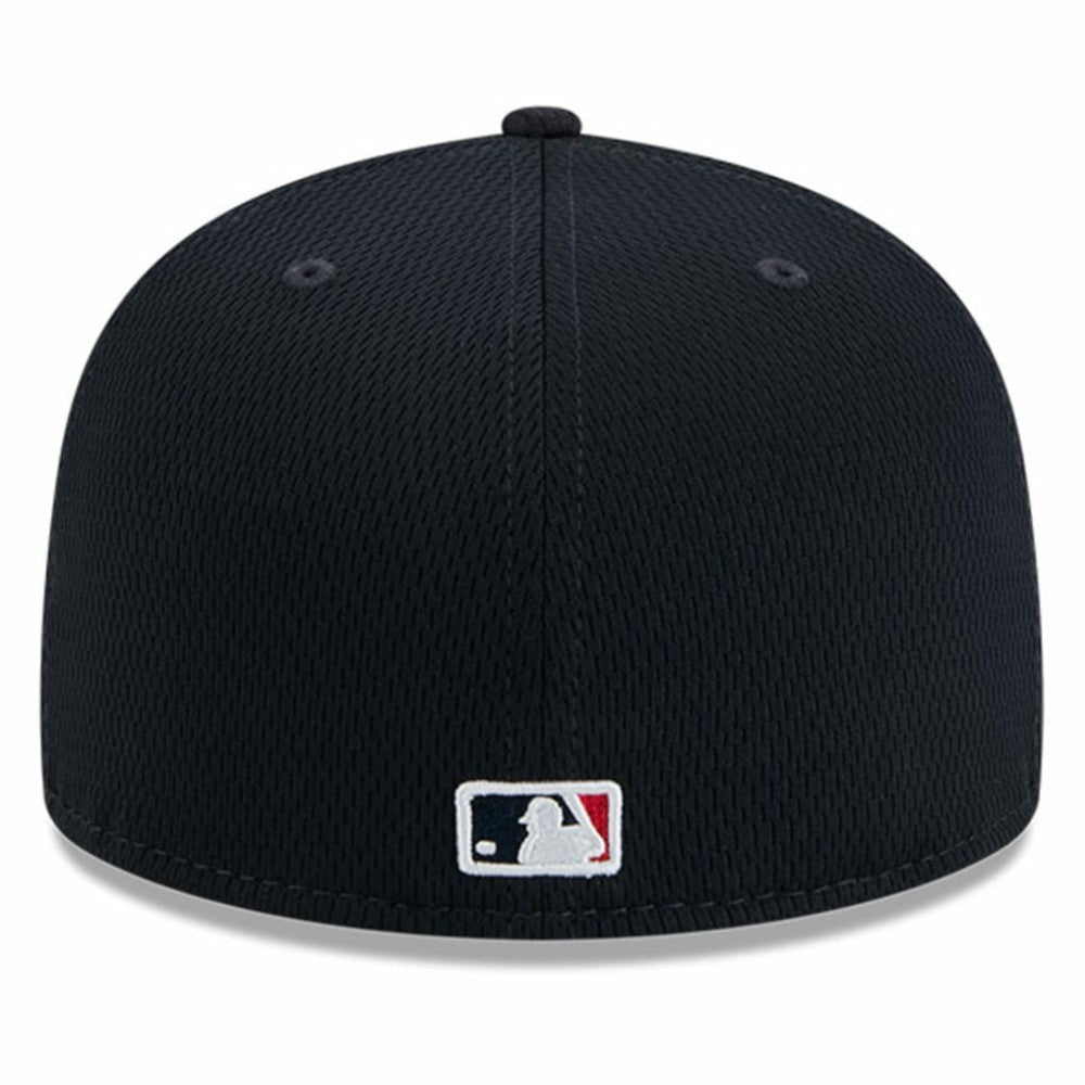 Boston Red Sox 2025 MLB Clubhouse 59FIFTY Fitted Hat Navy