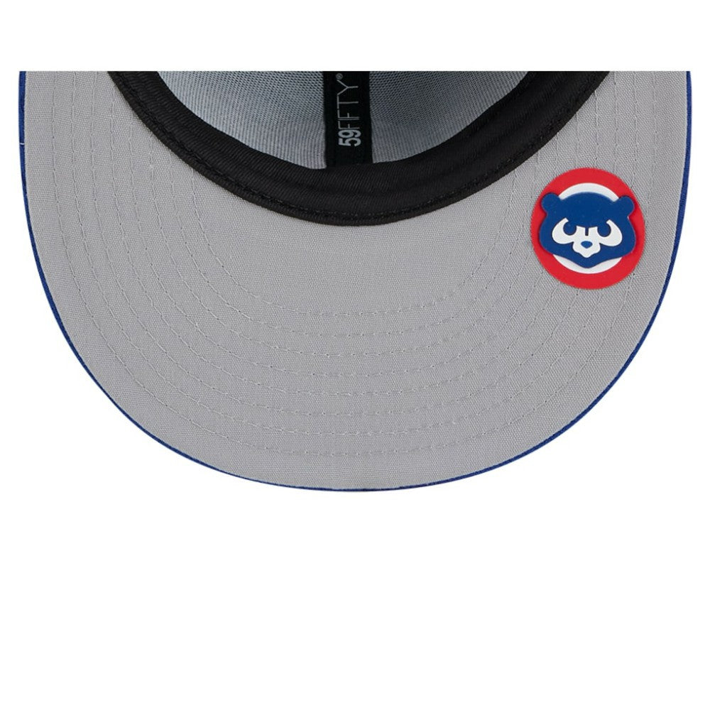 Chicago Cubs 2025 MLB Clubhouse 59FIFTY Fitted Hat Royal