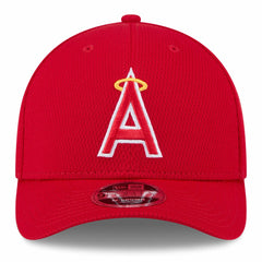Los Angeles Angels 2025 MLB Clubhouse 9FORTY Adjustable Hat Red