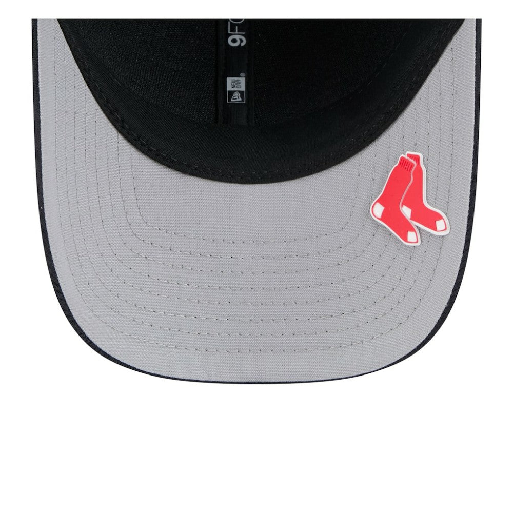 Boston Red Sox 2025 MLB Clubhouse 9FORTY M-Crown Adjustable Hat Navy