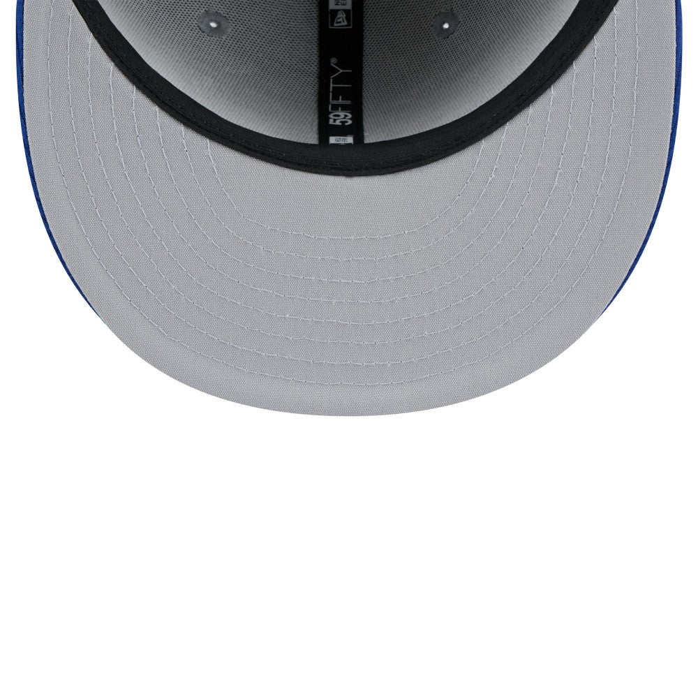 Milwaukee Brewers 2025 Batting Practice 59FIFTY Fitted Hat Gray/Royal