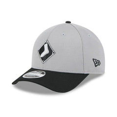 Chicago White Sox 2025 Batting Practice 9FORTY M-Crown Adjustable Hat Gray/Black