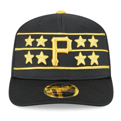 Pittsburgh Pirates 2025 Batting Practice 9SEVENTY Stretch-Snap Trucker Hat Black