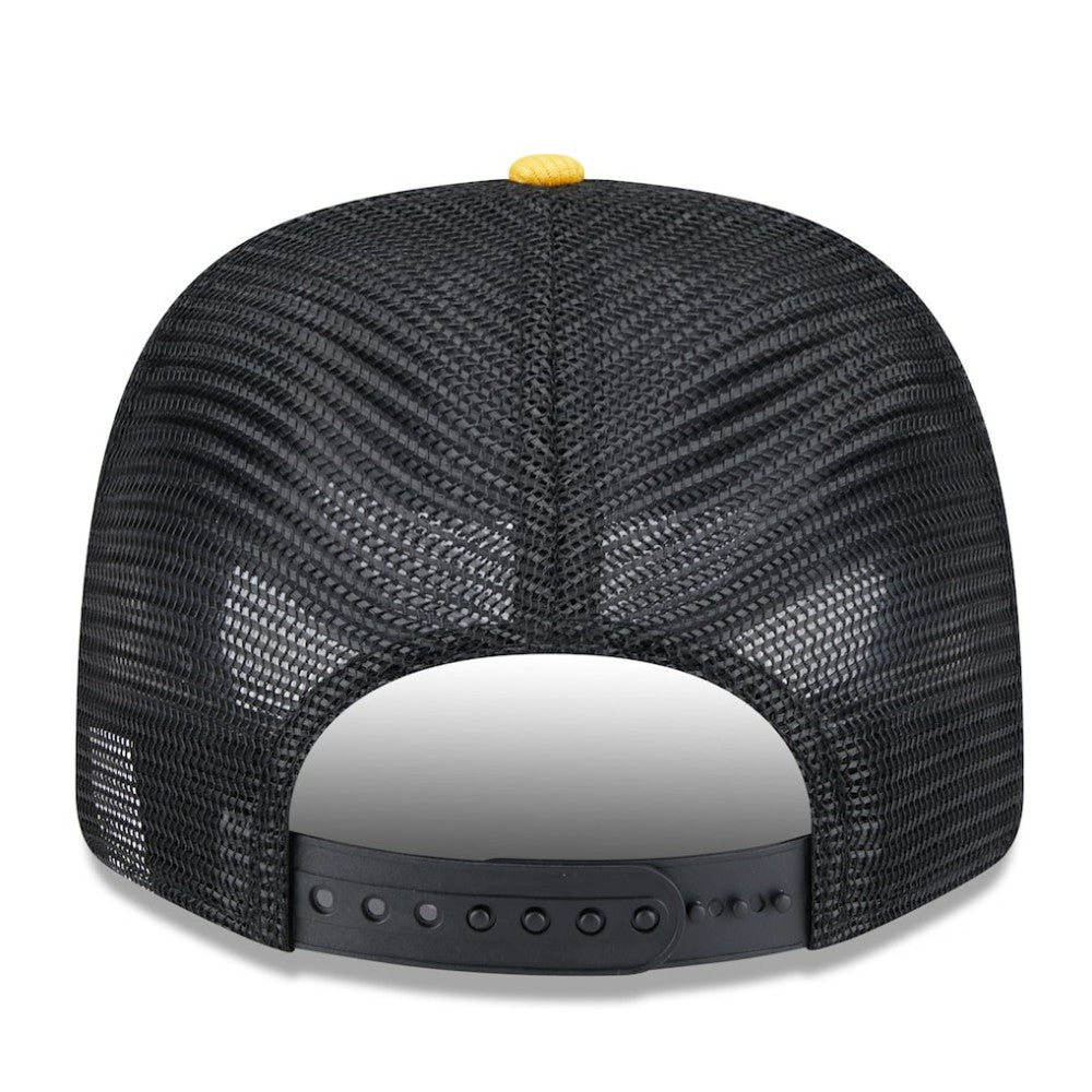 Pittsburgh Pirates 2025 Batting Practice 9SEVENTY Stretch-Snap Trucker Hat Black