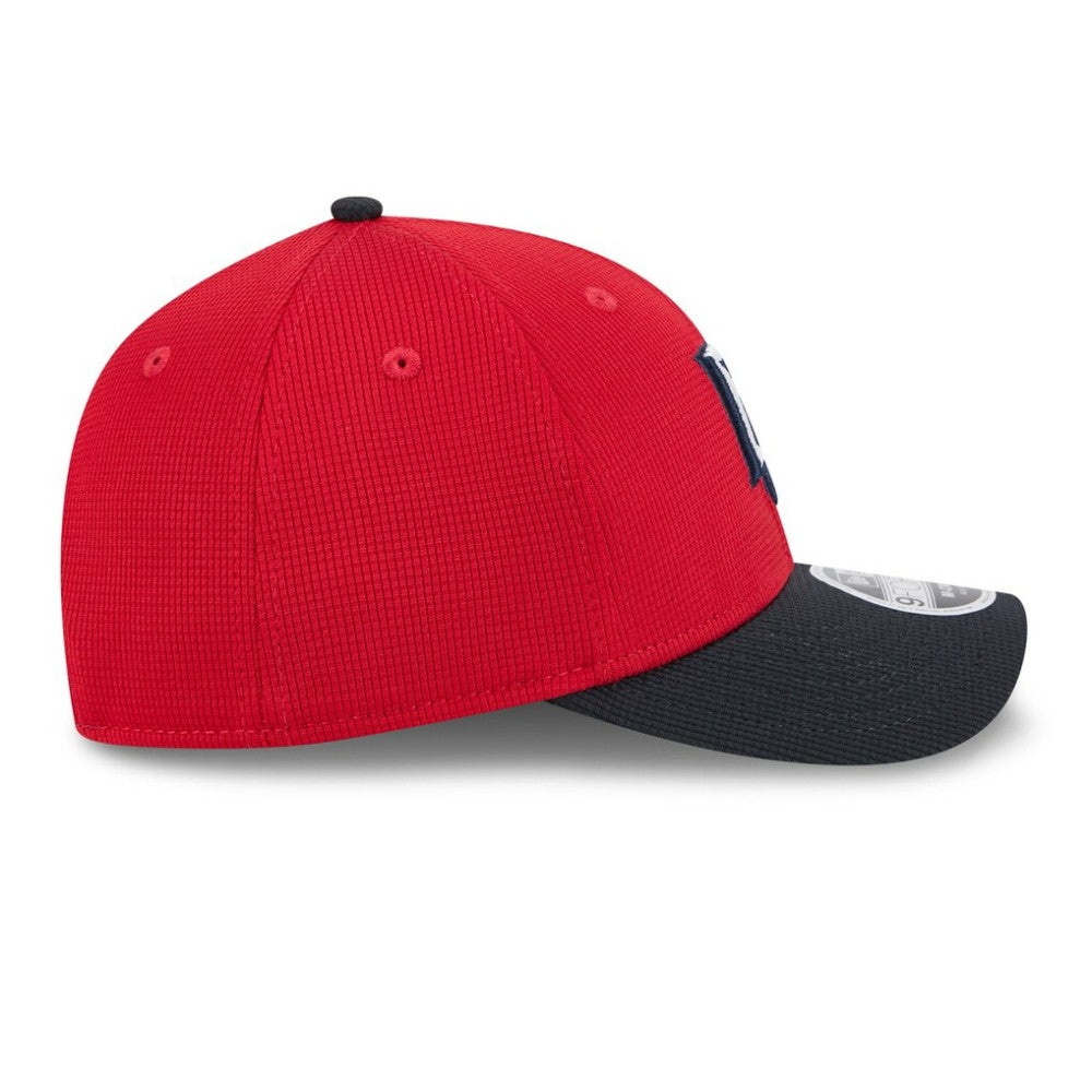 Washington Nationals 2025 Batting Practice 9FORTY M-Crown Adjustable Hat Red/Black