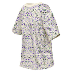 Baltimore Ravens New Era Women's Glam Game Floral Scoop Neck T-Shirt - Cream discount