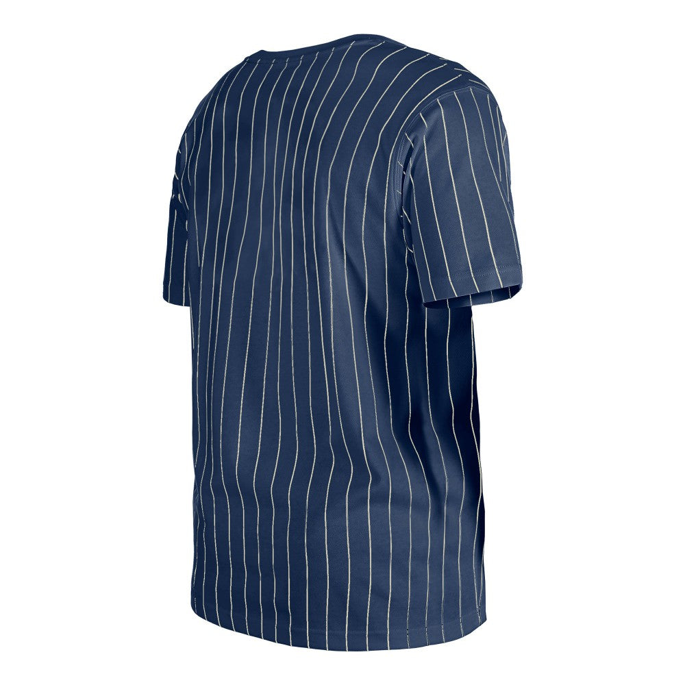 Minnesota Twins Throwback Pinstripe T-Shirt Navy