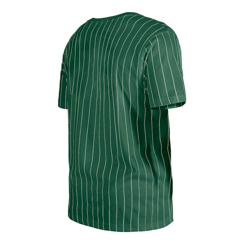 Athletics Throwback Pinstripe T-Shirt Green