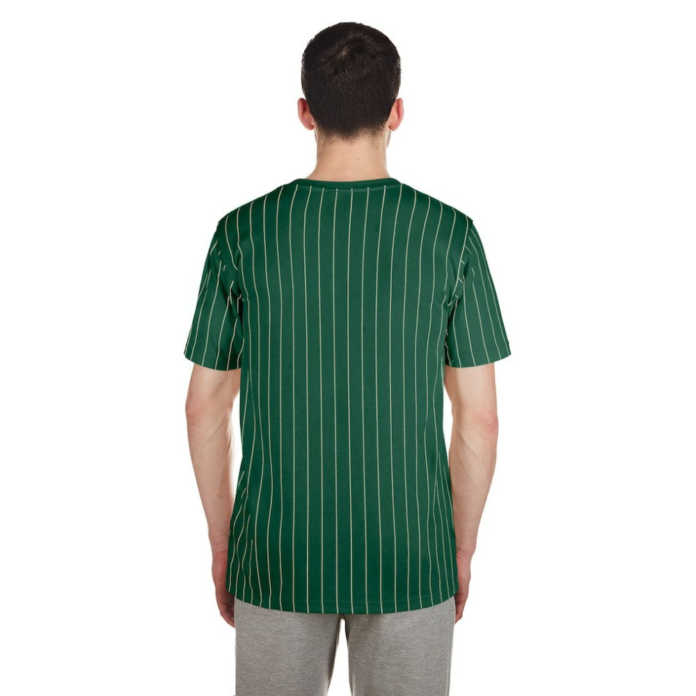 Athletics Throwback Pinstripe T-Shirt Green