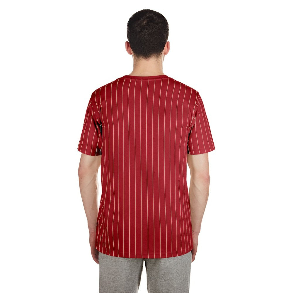 Arizona Diamondbacks Throwback Pinstripe T-Shirt Red