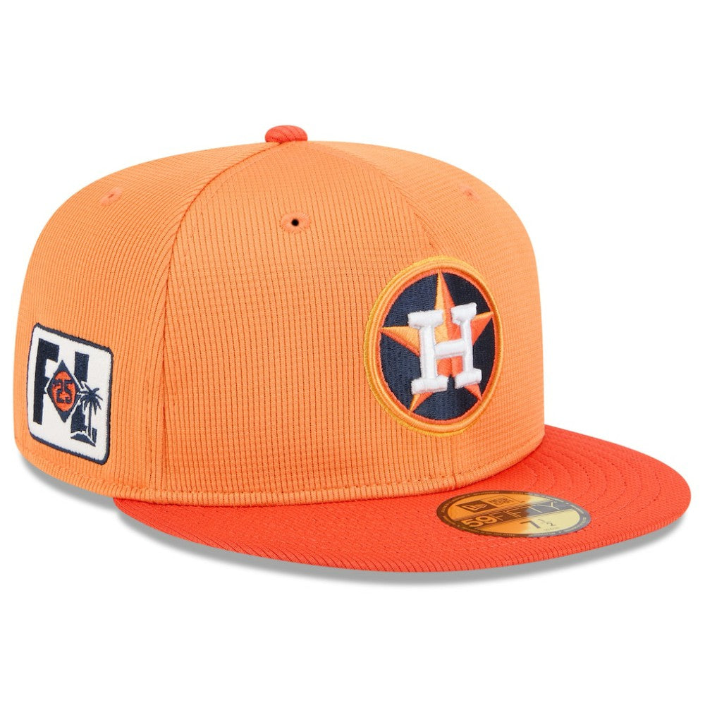 Houston Astros 2025 Spring Training 59FIFTY Fitted Hat Orange