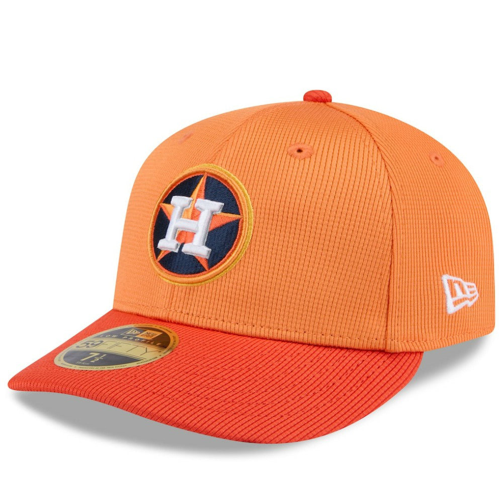 Houston Astros 2025 Spring Training Low Profile 59FIFTY Fitted Hat Orange