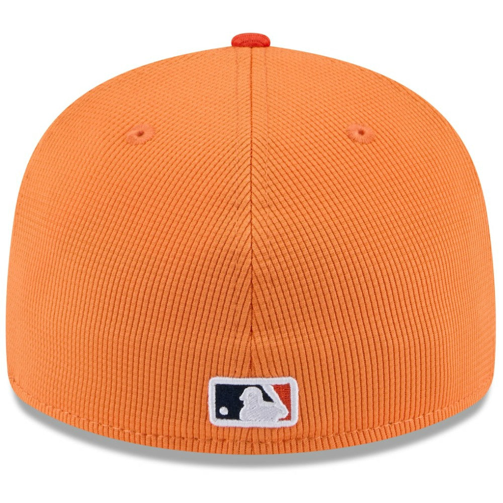 Houston Astros 2025 Spring Training Low Profile 59FIFTY Fitted Hat Orange