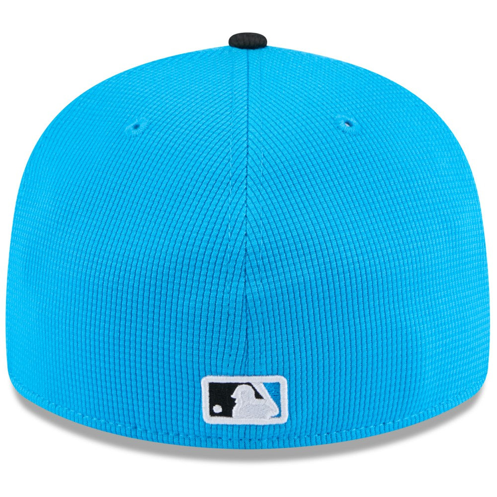 Miami Marlins 2025 Spring Training Low Profile 59FIFTY Fitted Hat Blue/Black