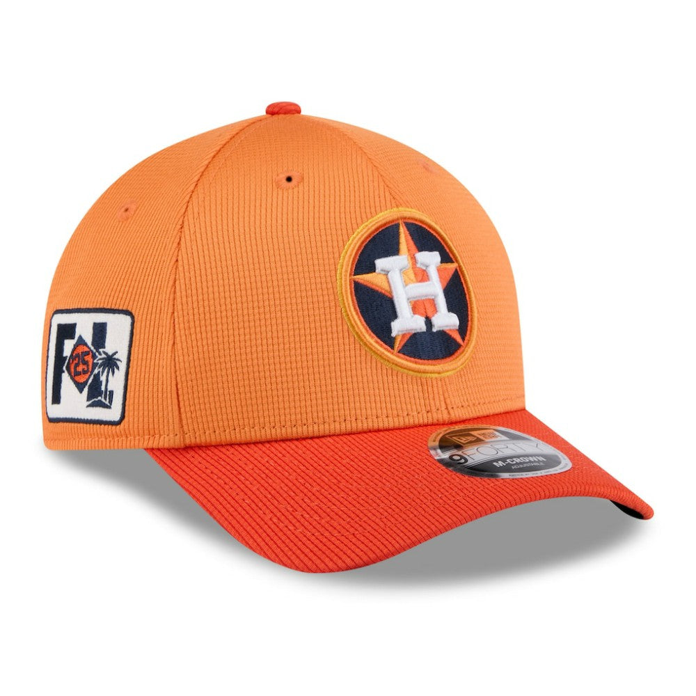 Houston Astros 2025 Spring Training 9FORTY Adjustable Hat Orange