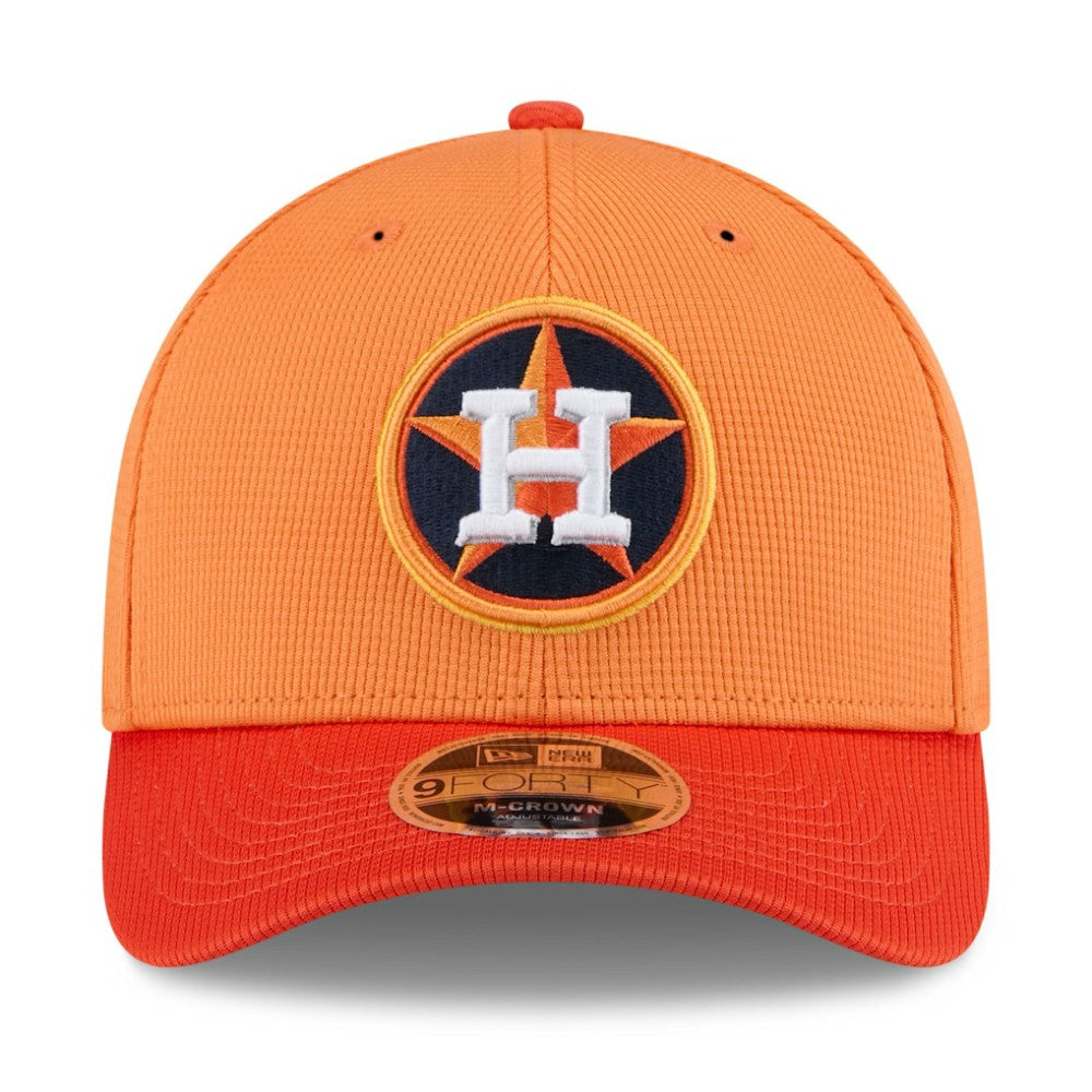 Houston Astros 2025 Spring Training 9FORTY Adjustable Hat Orange