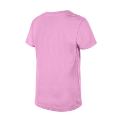 Los Angeles Kings New Era Girl's Youth Flip Sequin V-Neck T-Shirt - Pink T-shirts
