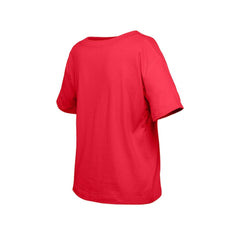 Washington Capitals New Era Girl's Youth Flip Sequin T-Shirt - Red T-shirts