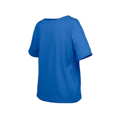 New York Rangers New Era Girl's Youth Flip Sequin T-Shirt - Blue T-shirts