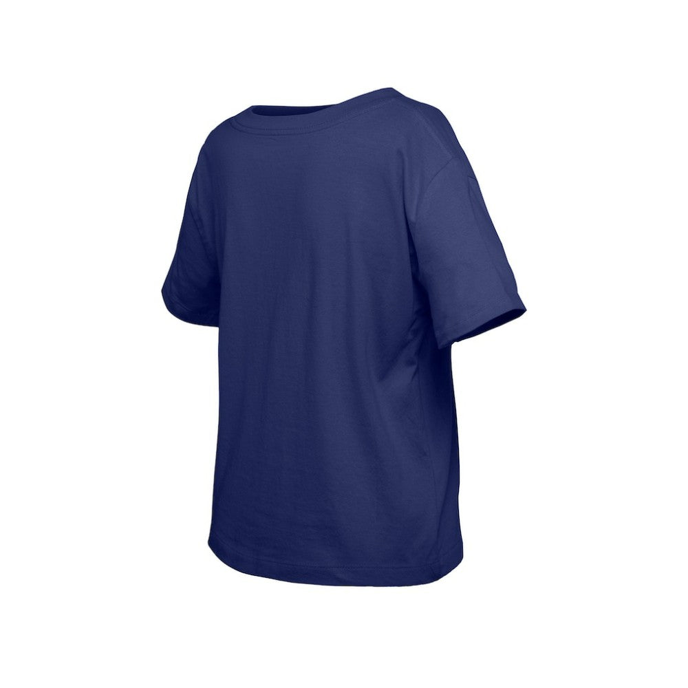 Tampa Bay Lightning New Era Girl's Youth Flip Sequin T-Shirt - Blue T-shirts