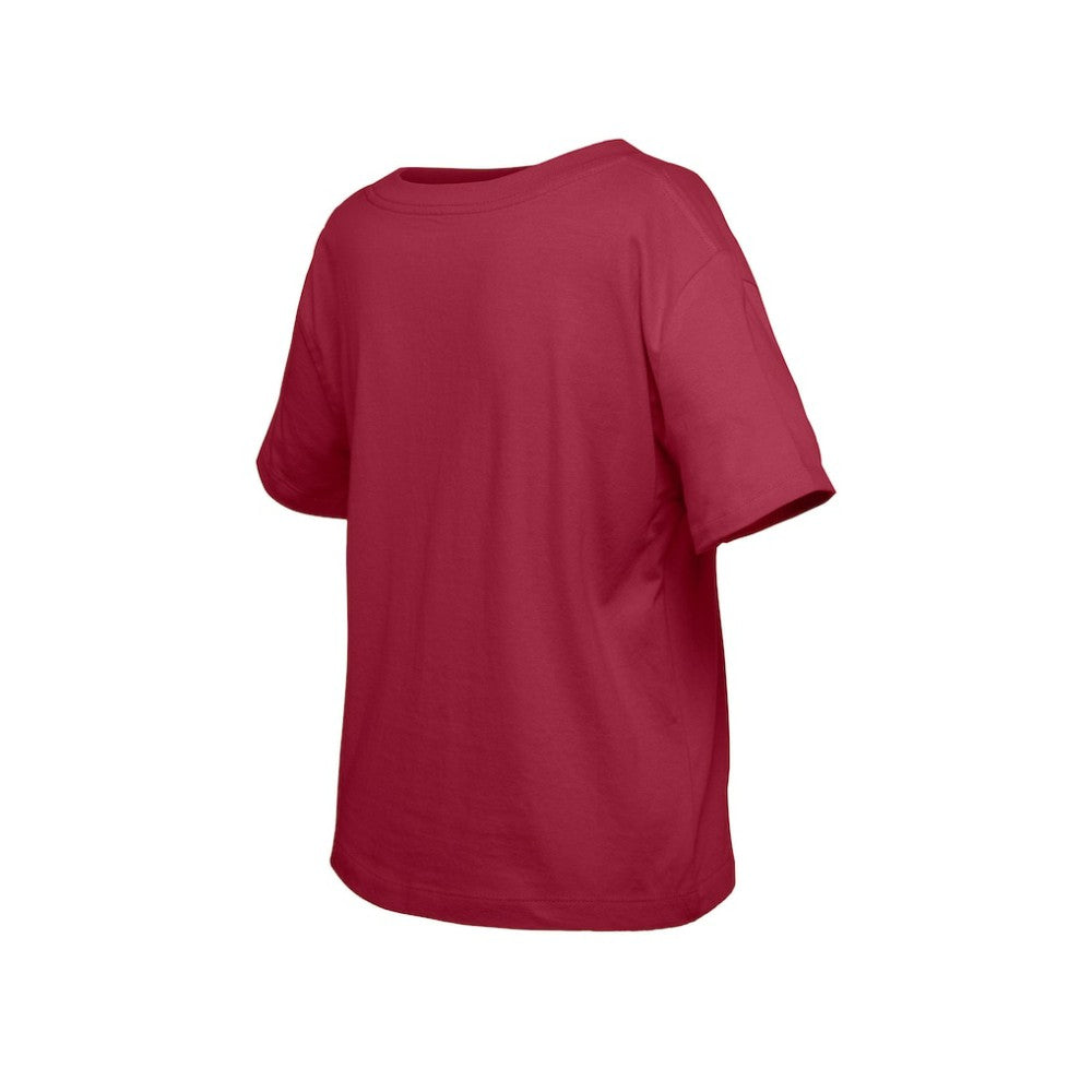 Colorado Avalanche New Era Girl's Youth Flip Sequin T-Shirt - Dark Red T-shirts