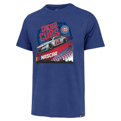 NASCAR x Chicago Cubs Franklin T-Shirt Royal
