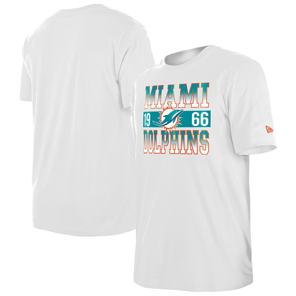 Miami Dolphins New Era City Team T-Shirt - White cheap
