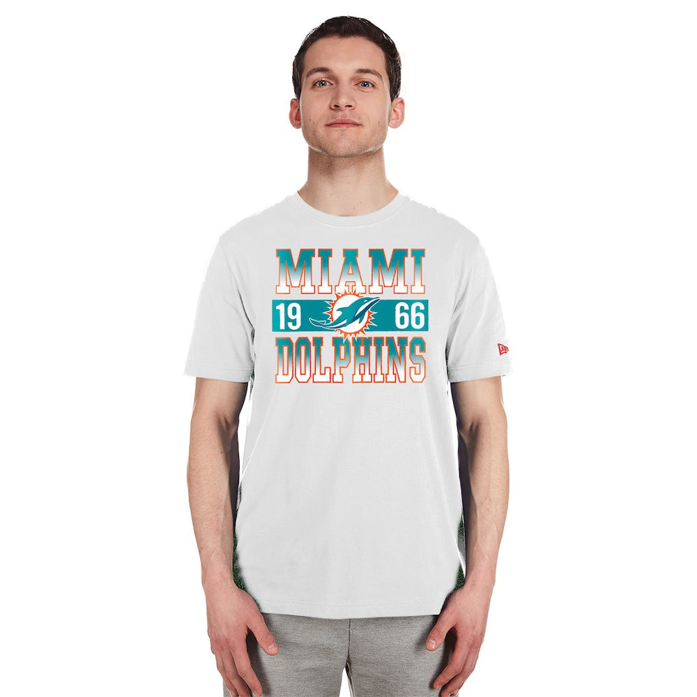 Miami Dolphins New Era City Team T-Shirt - White cheap