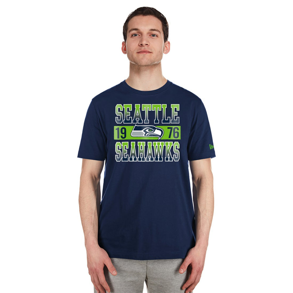 Seattle Seahawks New Era City Team T-Shirt - College Navy sale