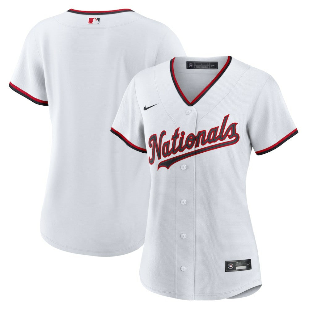 Washington Nationals Women's Home Replica 2.0 Jersey White