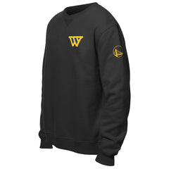 Golden State Warriors "W" Statement Pullover Sweatshirt sale - Black outlet