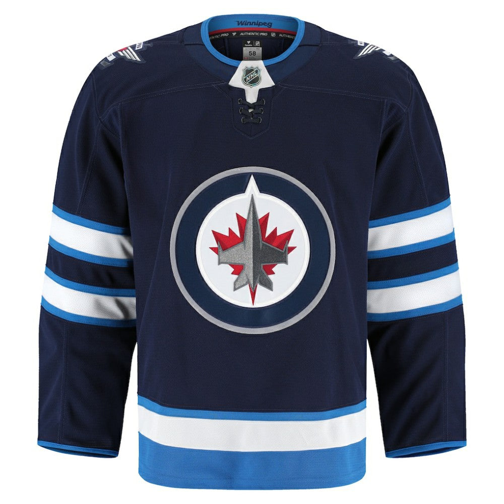 Winnipeg Jets Fanatics Home Authentic Pro Jersey - Navy Jerseys