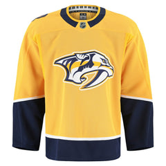 Nashville Predators Fanatics Home Authentic Pro Jersey - Yellow Jerseys