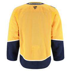 Nashville Predators Fanatics Home Authentic Pro Jersey - Yellow Jerseys