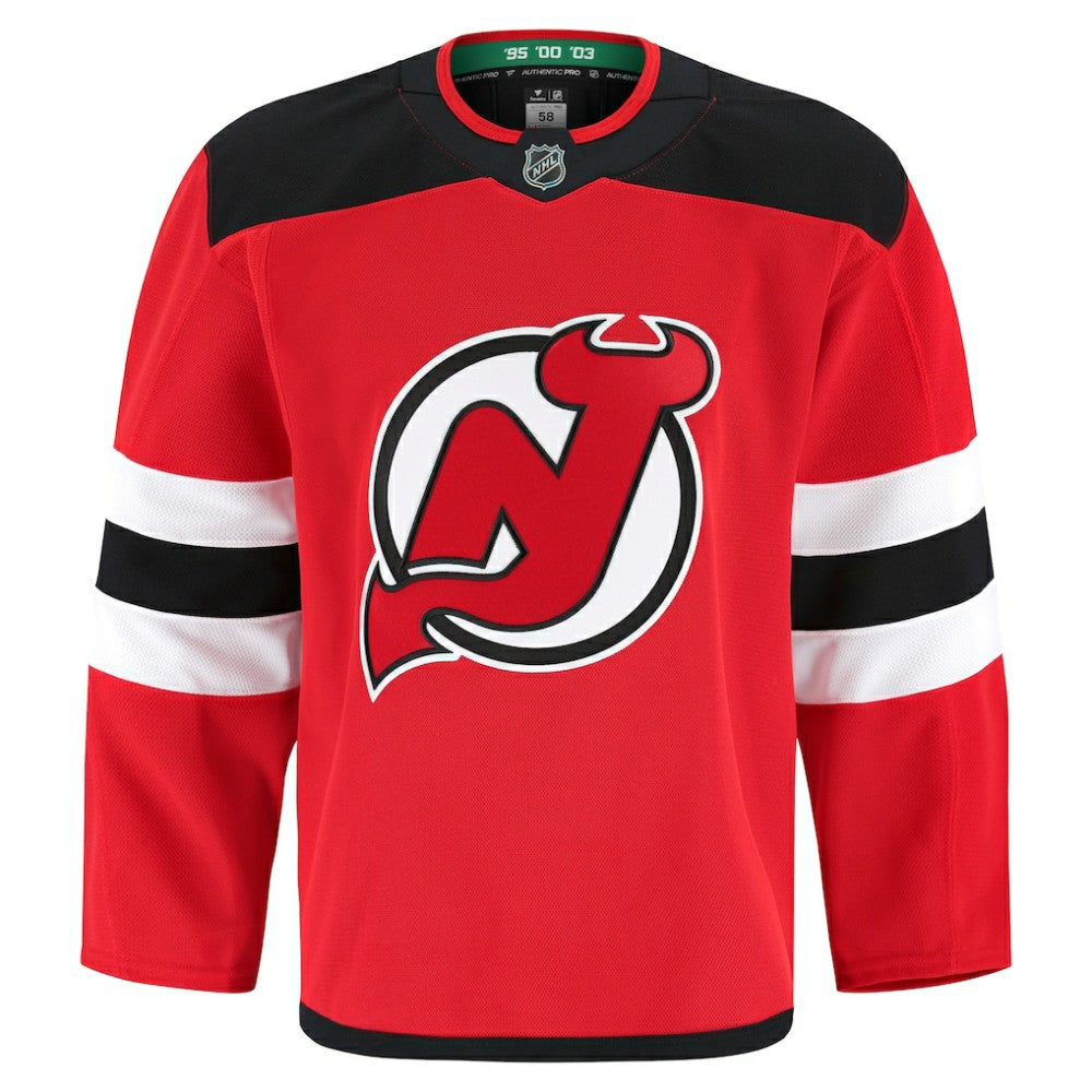 New Jersey Devils Fanatics Home Authentic Pro Jersey - Red Jerseys