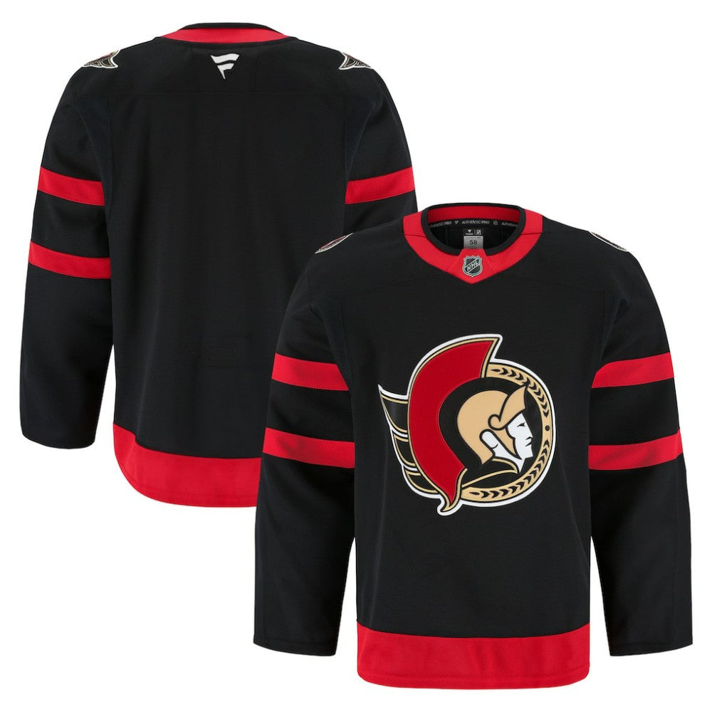 Ottawa Senators Fanatics Home Authentic Pro Jersey - Black Jerseys