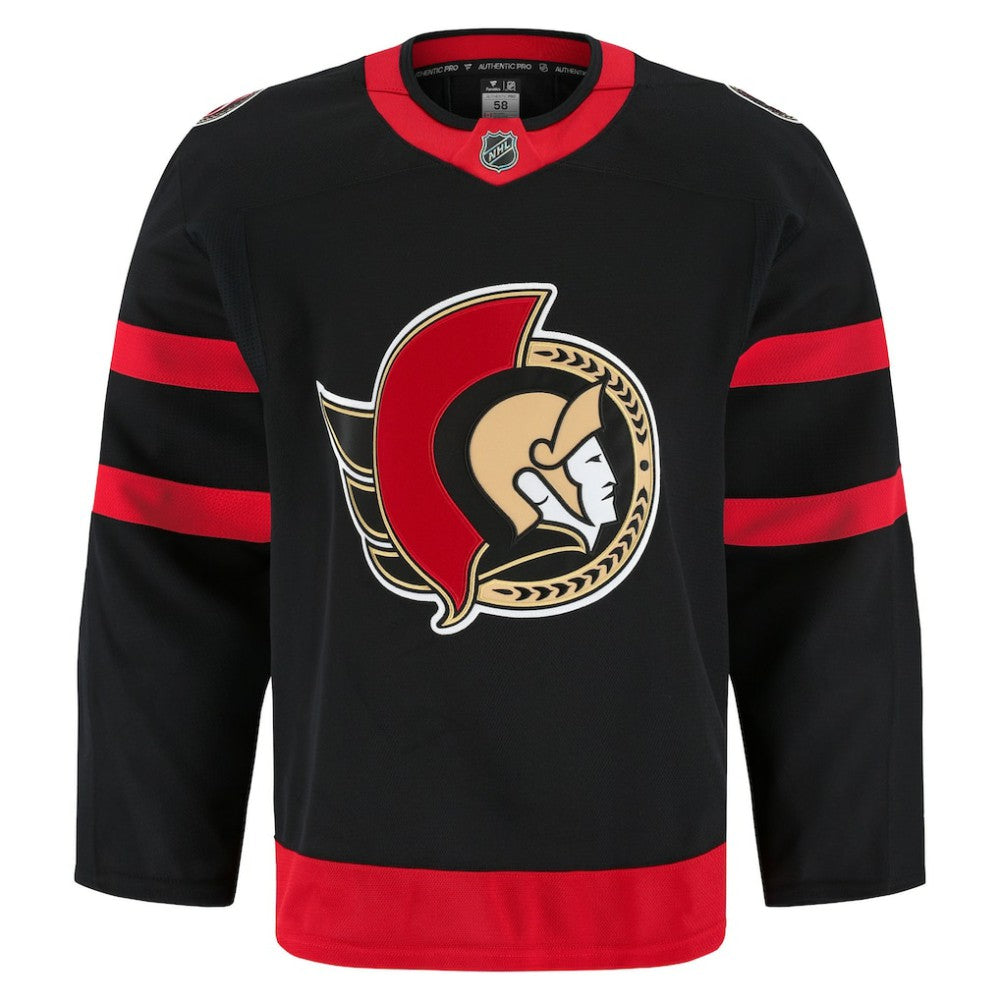 Ottawa Senators Fanatics Home Authentic Pro Jersey - Black Jerseys