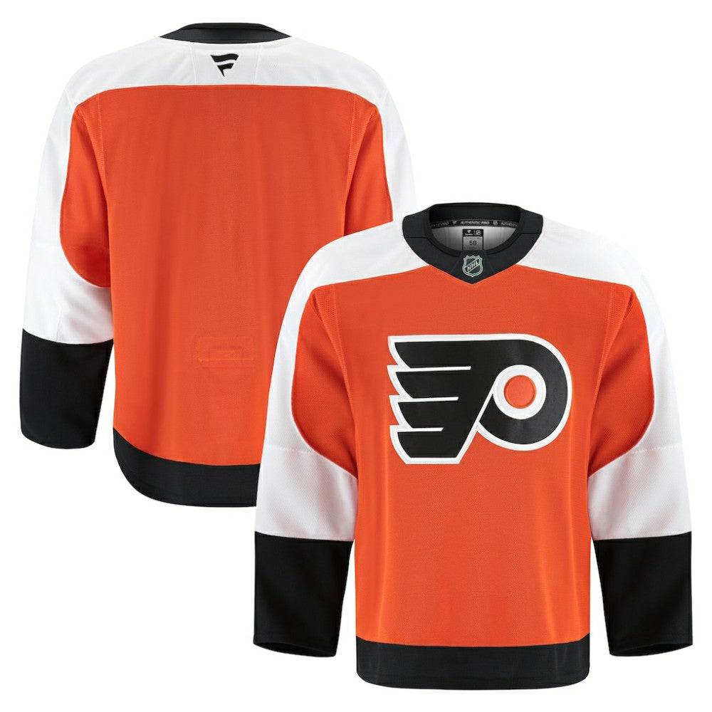Philadelphia Flyers Fanatics Home Authentic Pro Jersey - Orange Jerseys