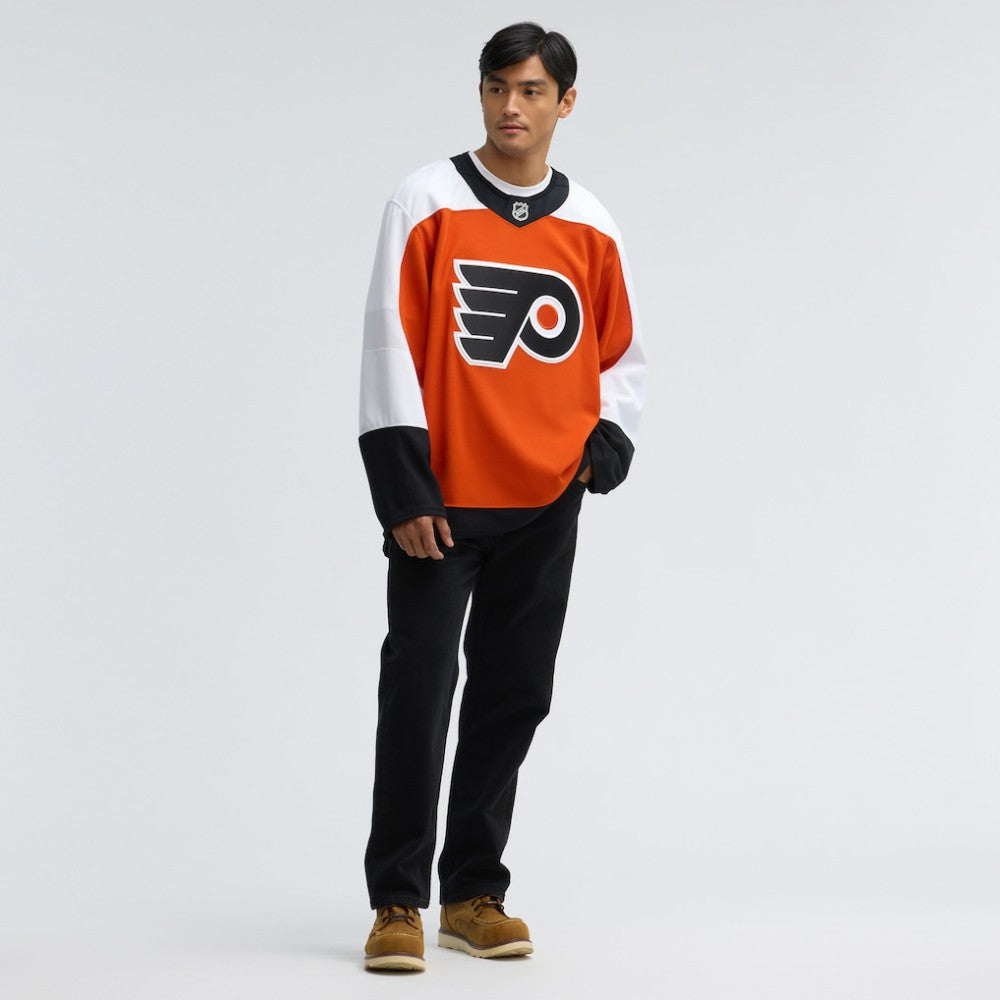 Philadelphia Flyers Fanatics Home Authentic Pro Jersey - Orange Jerseys