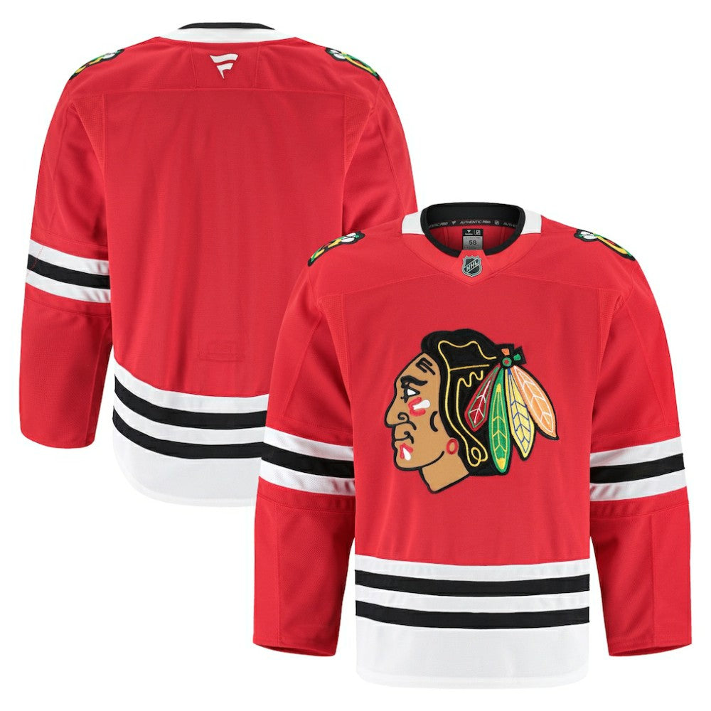 Chicago Blackhawks Fanatics Home Authentic Pro Jersey - Red Jerseys