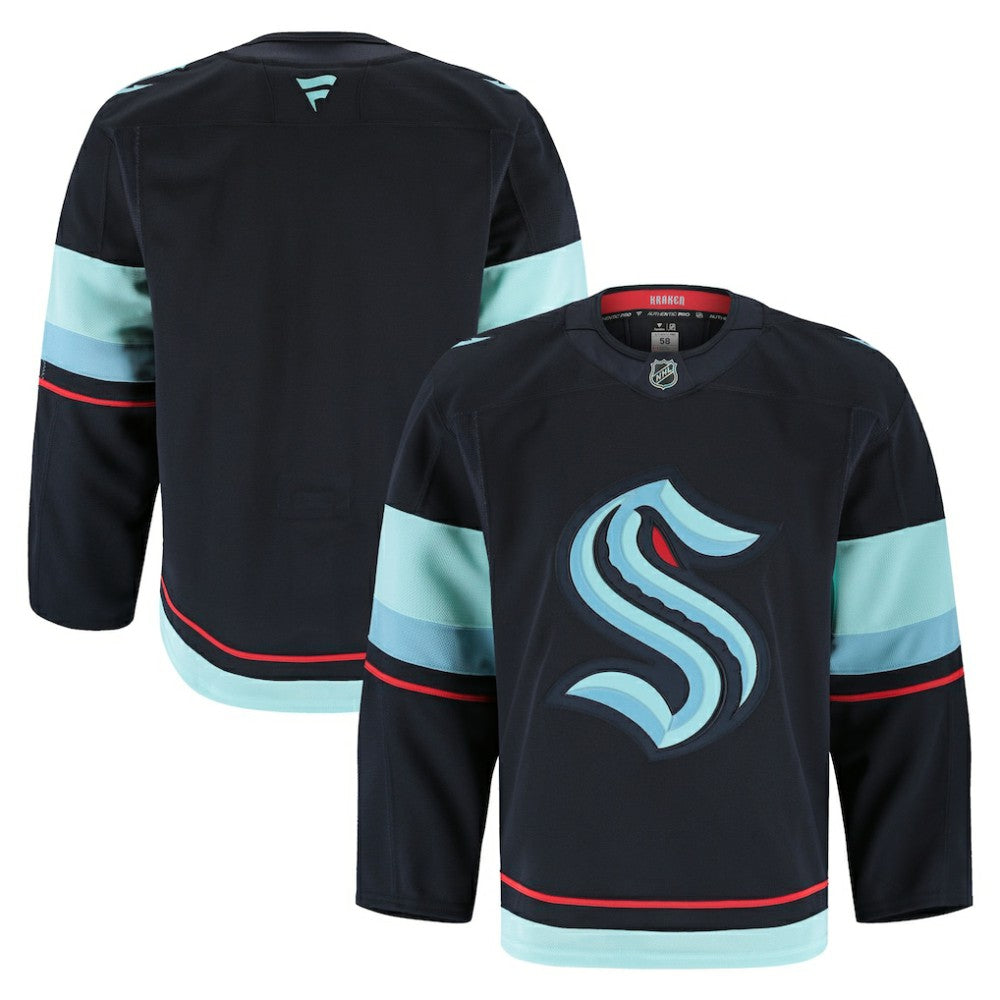Seattle Kraken Fanatics Home Authentic Pro Jersey - Deep Sea Blue Jerseys