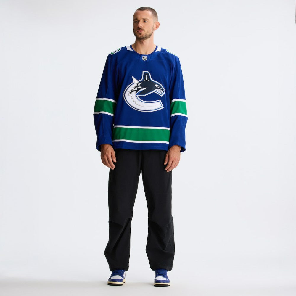 Vancouver Canucks Fanatics Home Authentic Pro Jersey - Blue Jerseys