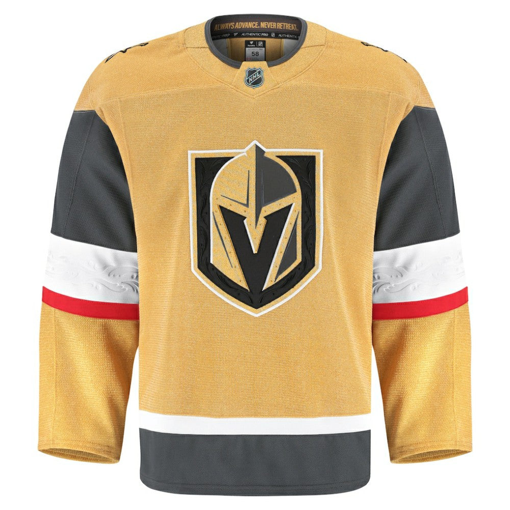 Vegas Golden Knights Fanatics Home Authentic Pro Jersey - Gold Jerseys